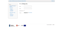 Desktop Screenshot of earchiwum.gminazamosc.pl