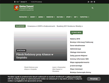 Tablet Screenshot of gminazamosc.pl